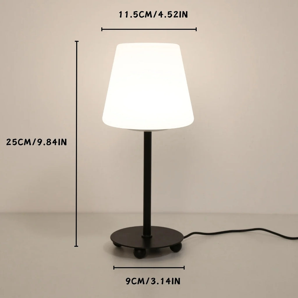 Creative Cream Style Desk Lamp, USB Powered Tri Color Ambient Light Suitable for Bedrooms, Study Rooms, Living Rooms, Etc