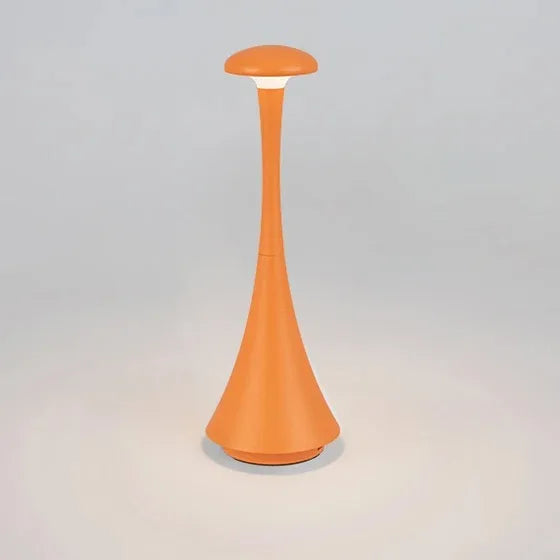 GGbingo Mushroom Table Lamp Rechargeable Wireless Touch Lamp Creative Desk Lamp USB-C Desk Lamp Bedroom Atmosphere Light