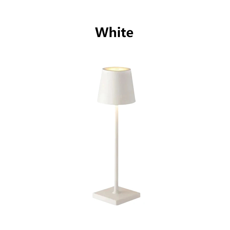 LED Night Light Rechargeable Table Lamp Wireless Touch Sensor Bedroom Bedside Lamps Dining Table Night Lights Room Decoration
