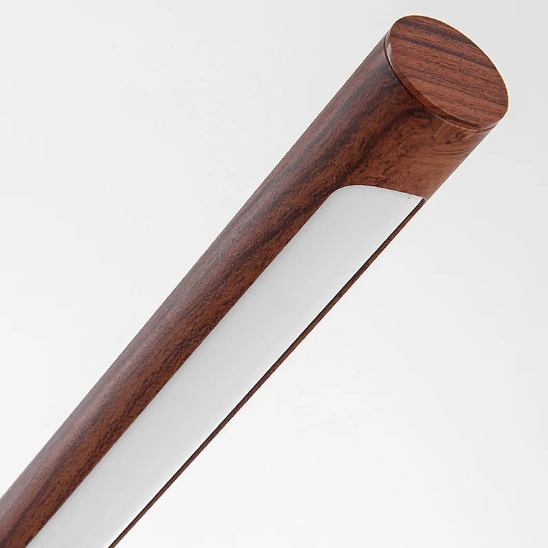 Italy Designer Linear Wood LED Table Lamp Modern Minimalist Style for Living Room Decoration Bedside Vertical Loft Floor Lamp