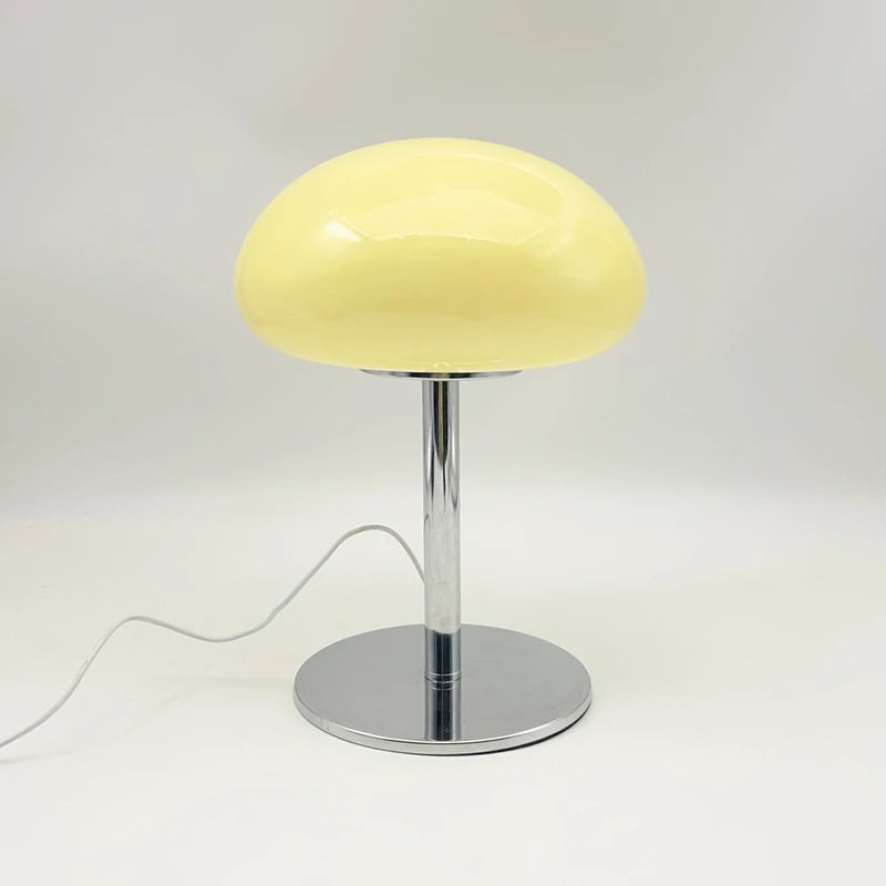Cream-yellow Cloud Art Table Lamp, Warm Bedroom Bedside Lamp, Study Room, Ins, High-Value Decorative Table Lamp