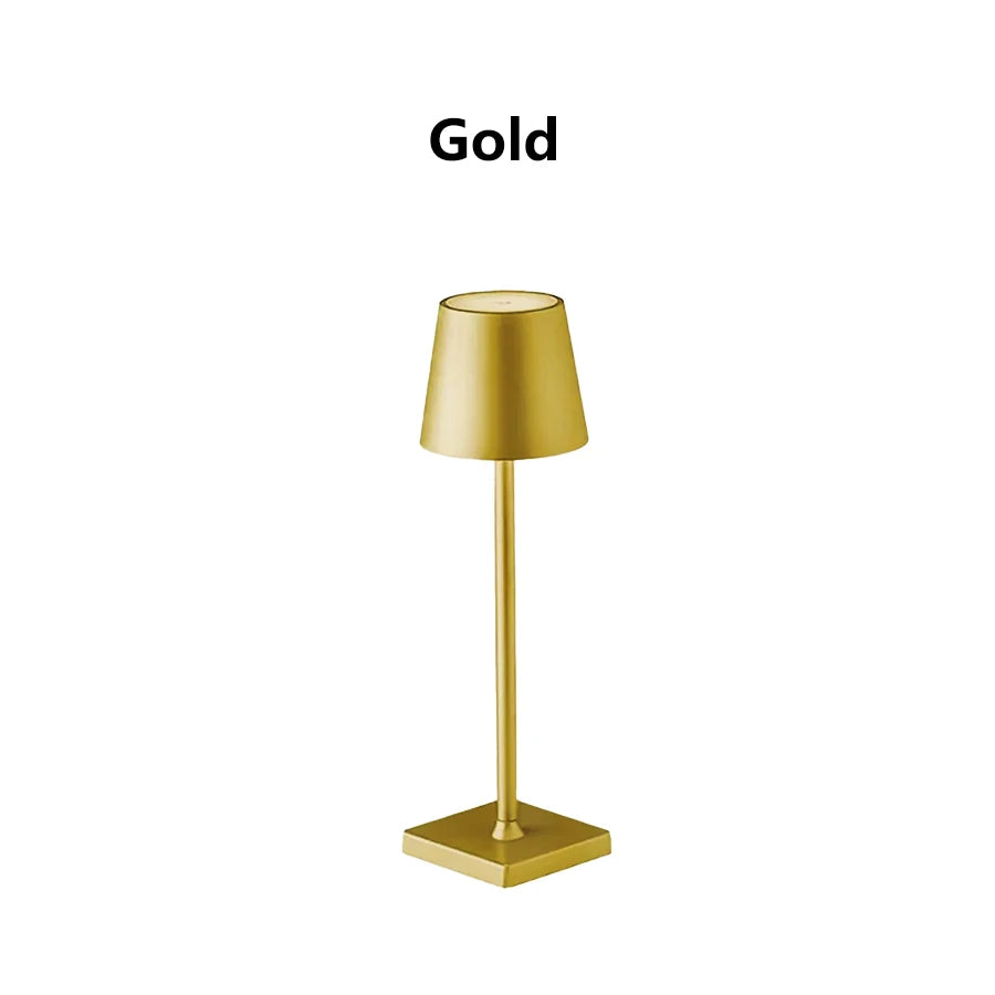 LED Night Light Rechargeable Table Lamp Wireless Touch Sensor Bedroom Bedside Lamps Dining Table Night Lights Room Decoration