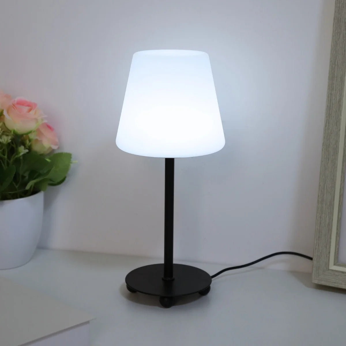 Creative Cream Style Desk Lamp, USB Powered Tri Color Ambient Light Suitable for Bedrooms, Study Rooms, Living Rooms, Etc