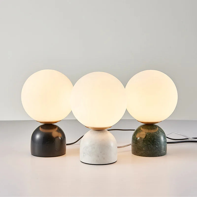 Nordic Creative Fashion Dali Desk Lamp Modern Simple Personalized Bedroom Bedlight Study Glass Desk Lamp