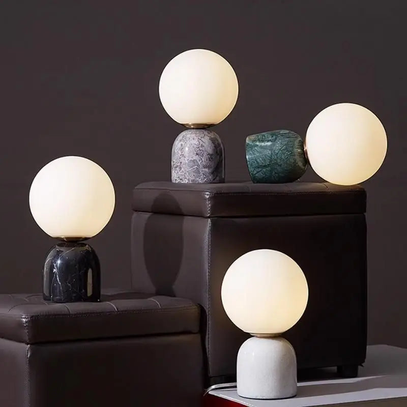 Nordic Creative Fashion Dali Desk Lamp Modern Simple Personalized Bedroom Bedlight Study Glass Desk Lamp