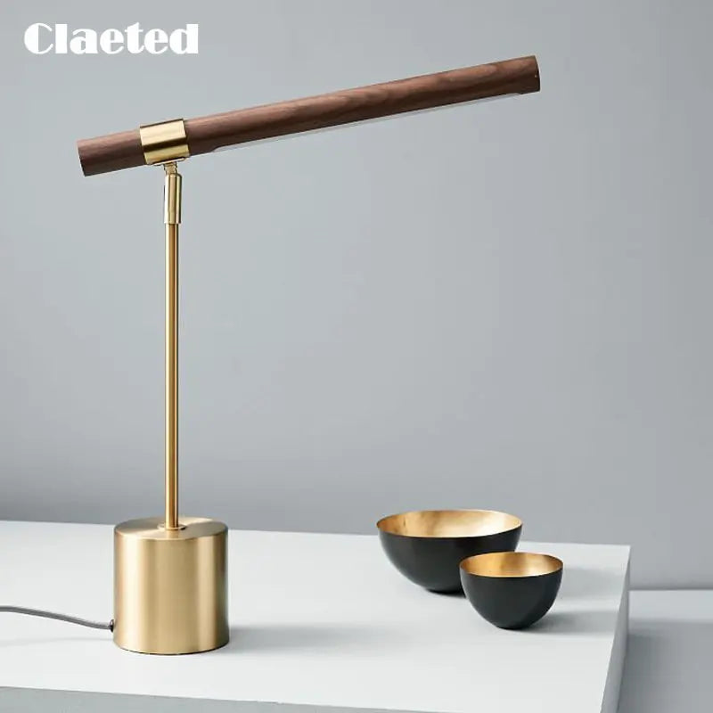Italy Designer Linear Wood LED Table Lamp Modern Minimalist Style for Living Room Decoration Bedside Vertical Loft Floor Lamp